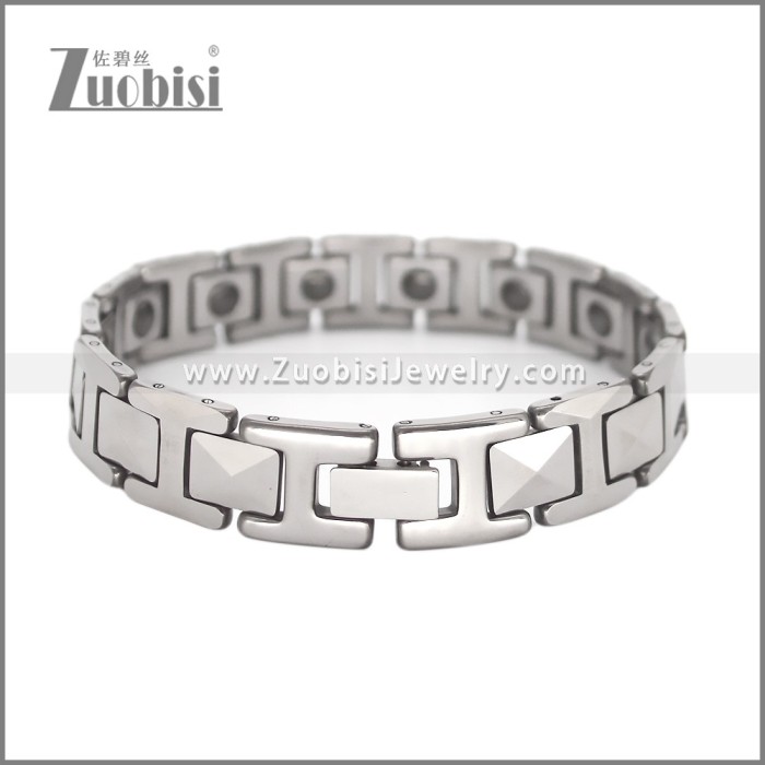 Tungsten Magnetic Bracelets b010695S