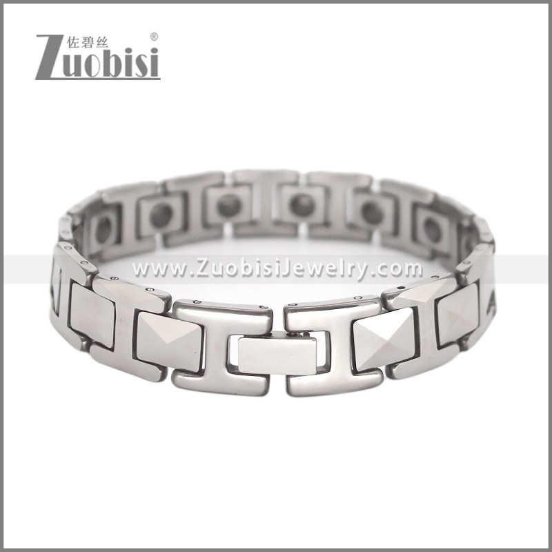 Tungsten Magnetic Bracelets b010695S