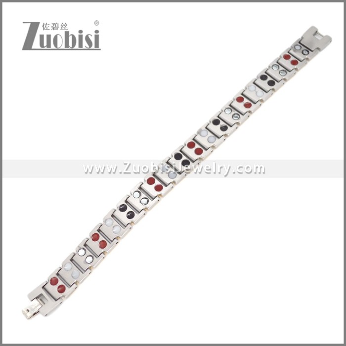 Stainless Steel Magnetic Bracelets b010693S