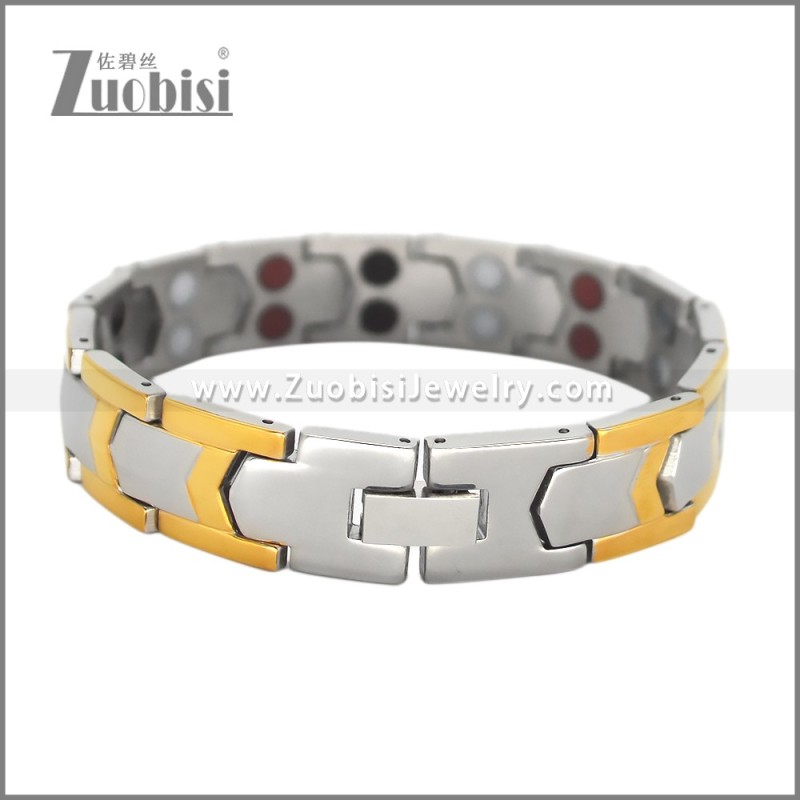 Stainless Steel Magnetic Bracelets b010690SG