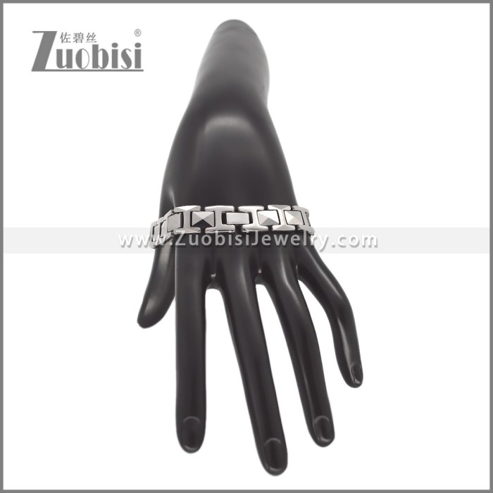 Tungsten Magnetic Bracelets b010695S