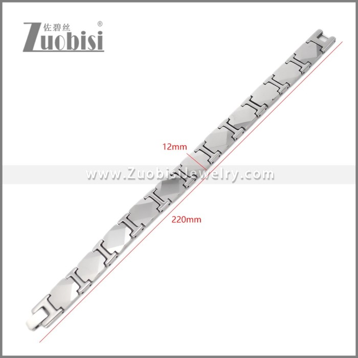 Tungsten Magnetic Bracelets b010686