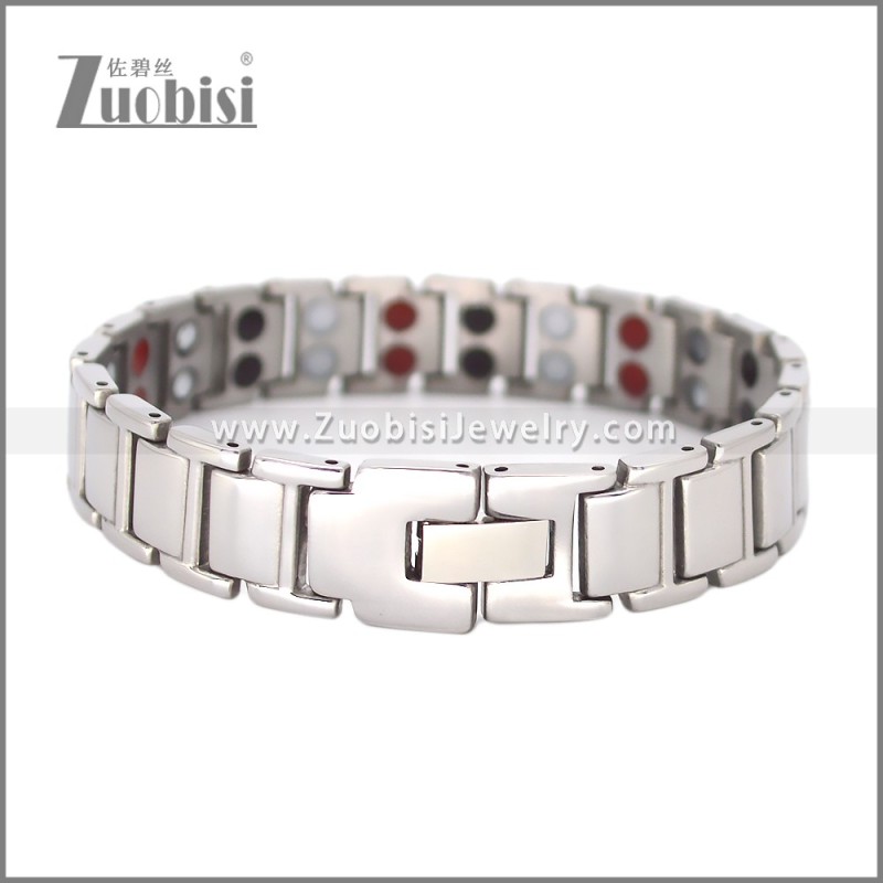 Stainless Steel Magnetic Bracelets b010693S