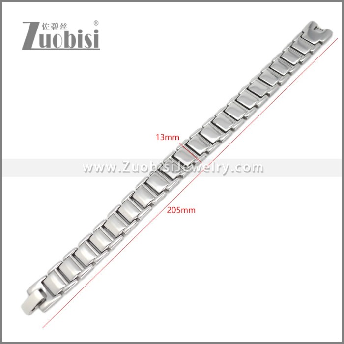 Stainless Steel Magnetic Bracelets b010693S