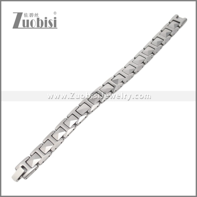 Tungsten Magnetic Bracelets b010695S