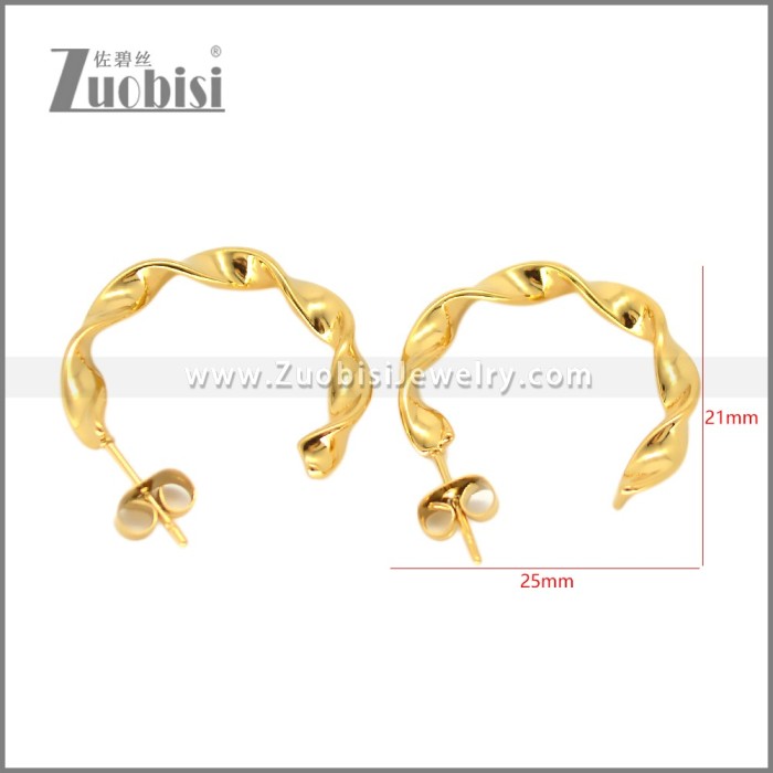 Stainless Steel Earring e002694G