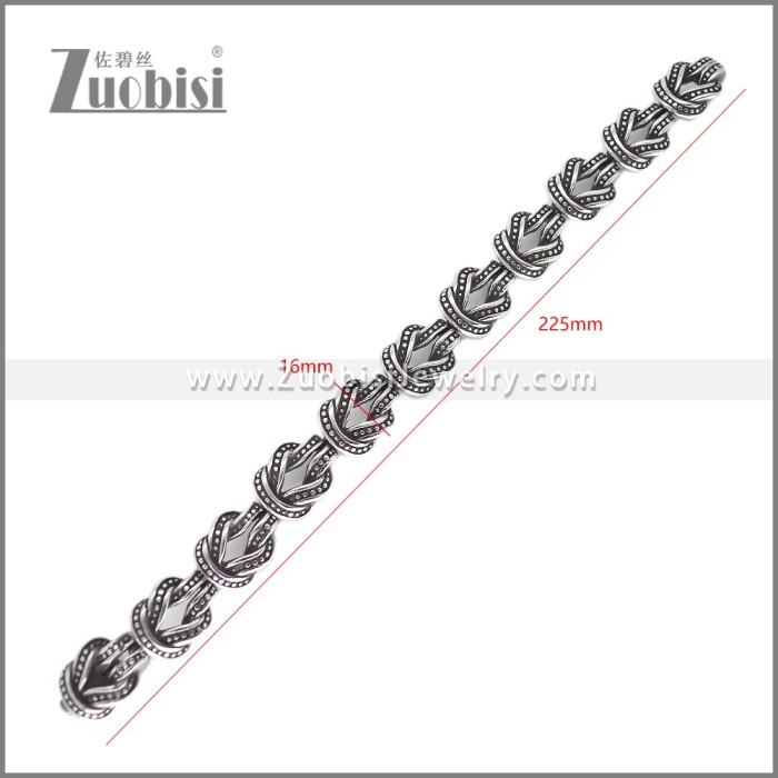 Stainless Steel Bracelet b010717