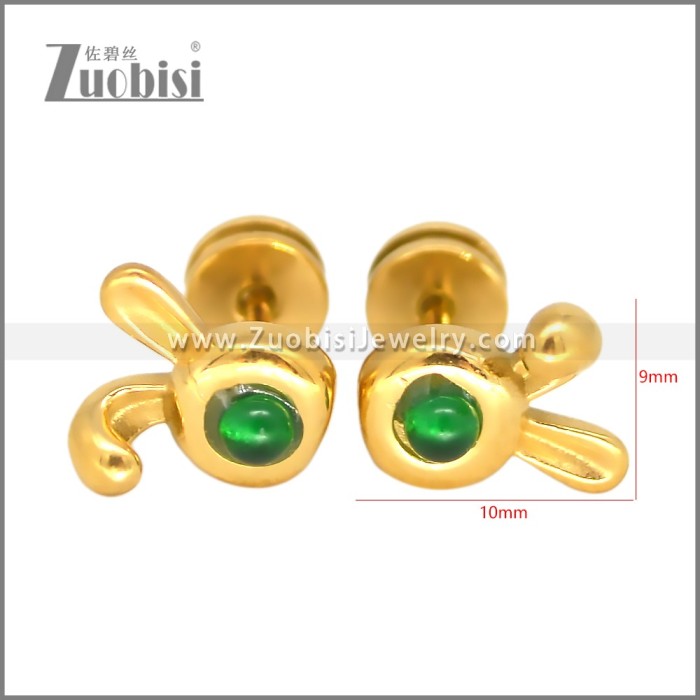 Stainless Steel Earring e002691G3