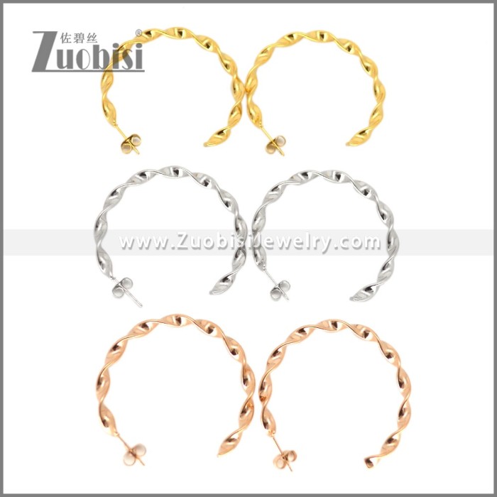 Stainless Steel Earring e002695S