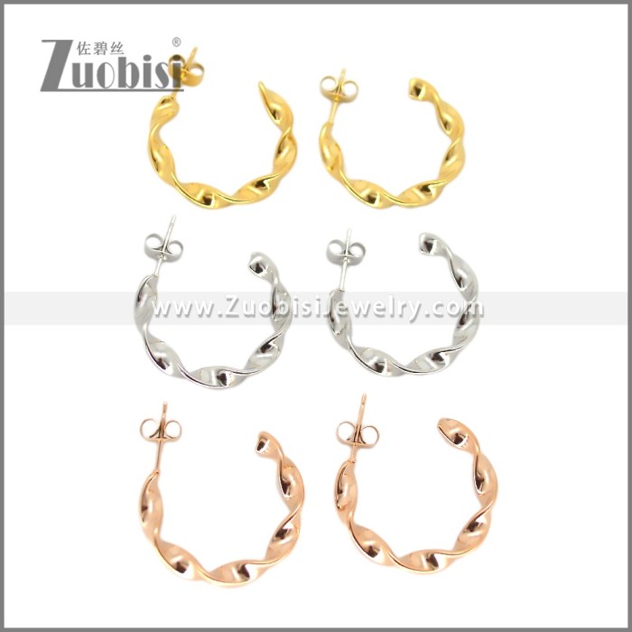 Stainless Steel Earring e002693