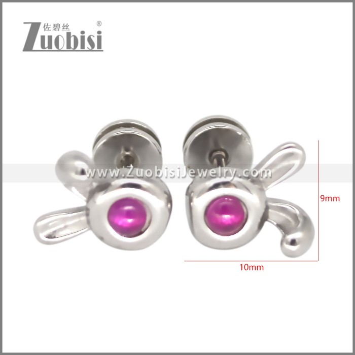 Stainless Steel Earring e002692S3