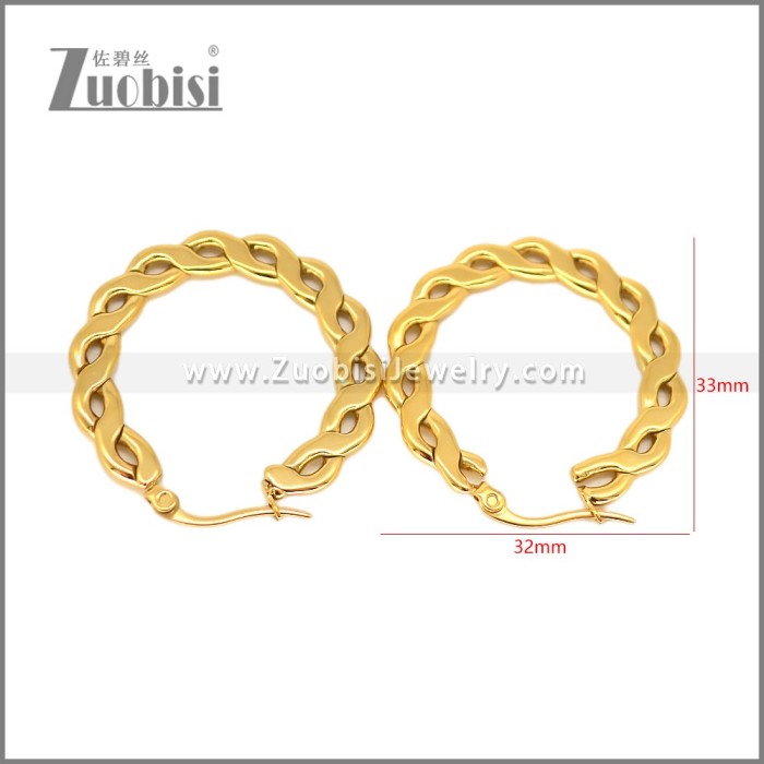Stainless Steel Earring e002696G