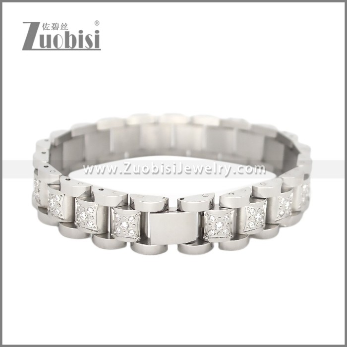 Stainless Steel Chain Link Bracelet b010719S