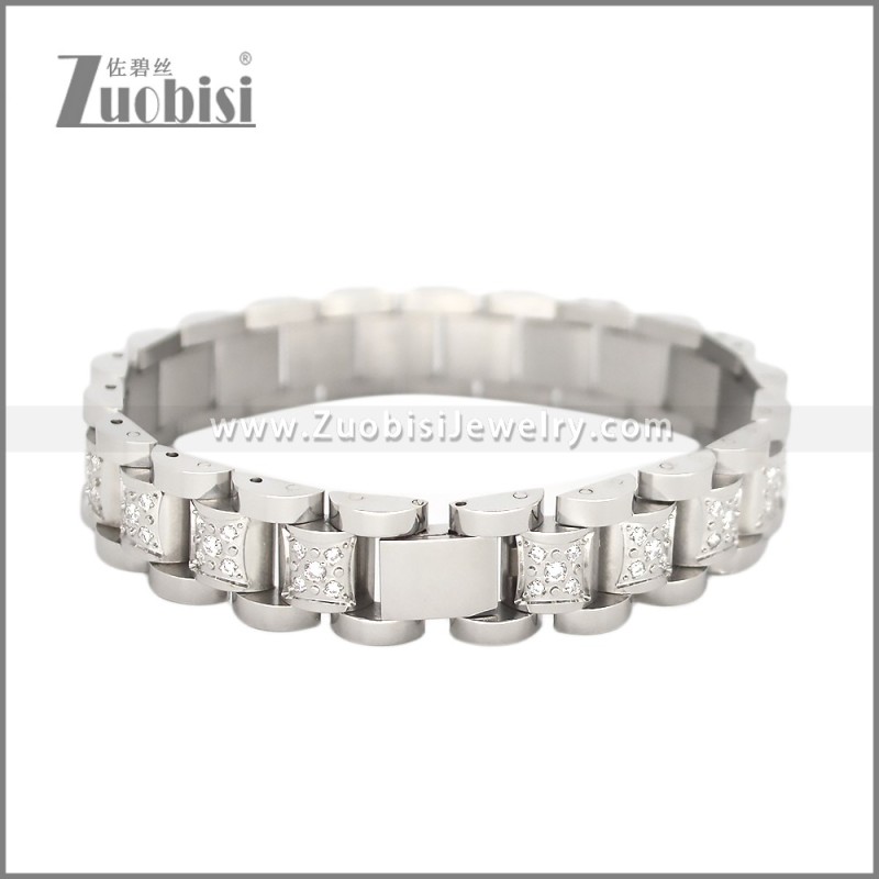 Stainless Steel Chain Link Bracelet b010719S