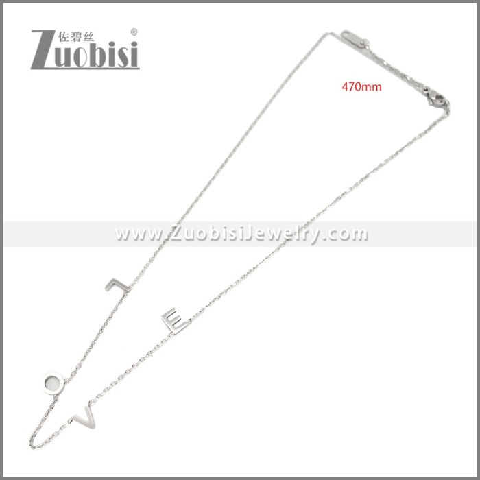 Stainless Steel Necklace n003481