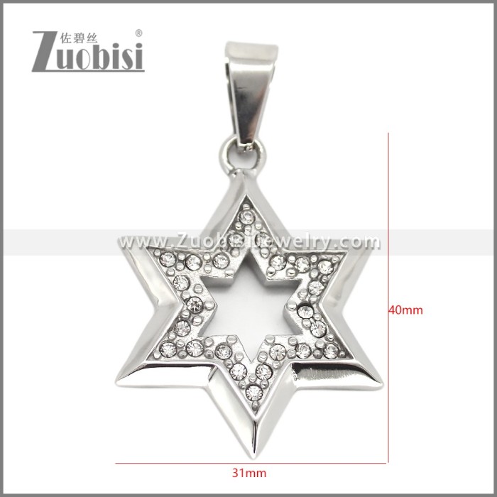 Stainless Steel Pendant p012518S