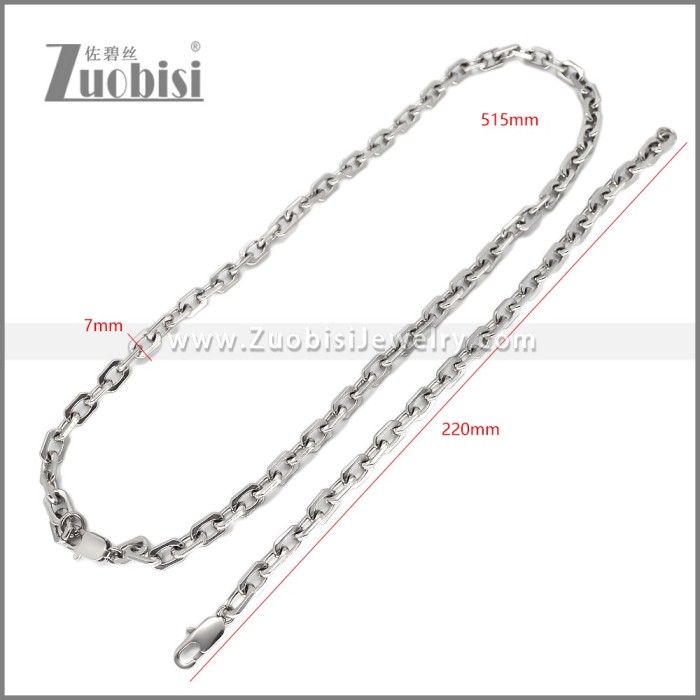 Stainless Steel Jewelry Set s003086