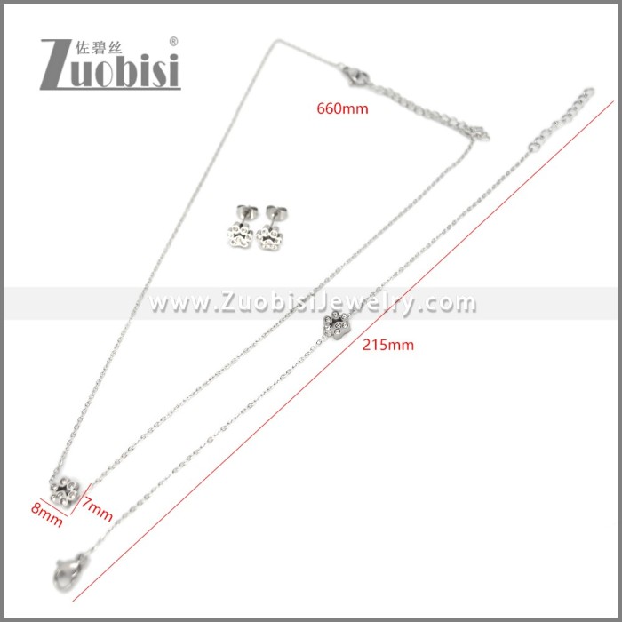 Stainless Steel Jewelry Set s003081