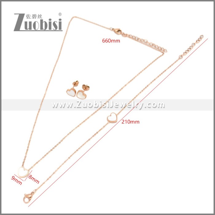 Stainless Steel Jewelry Set s003084