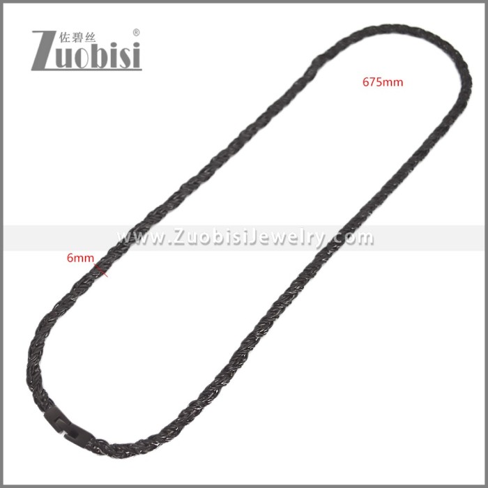 Stainless Steel Necklace n003491H