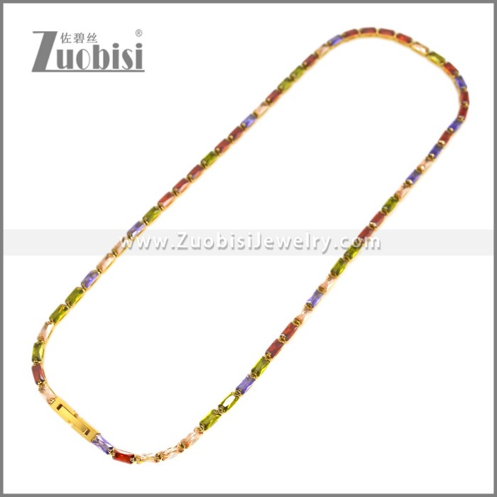 Stainless Steel Necklace n003506C2
