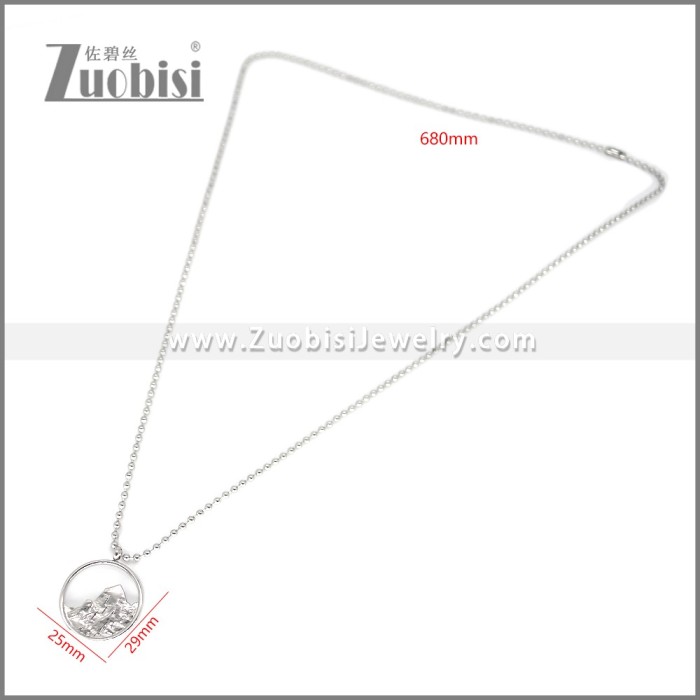 Stainless Steel Necklace n003492S1