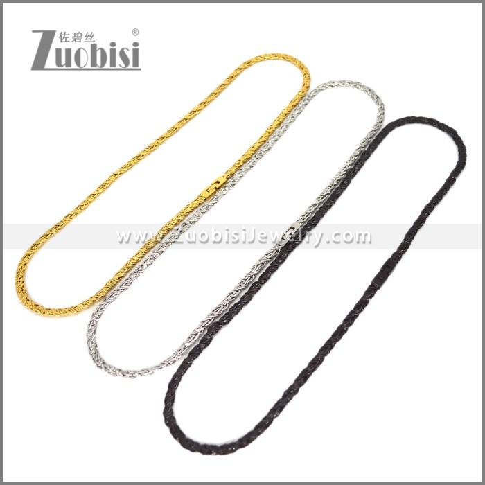 Stainless Steel Necklace n003491S