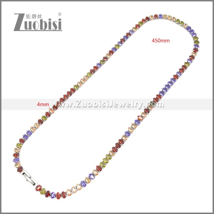 Stainless Steel Necklace n003503C1