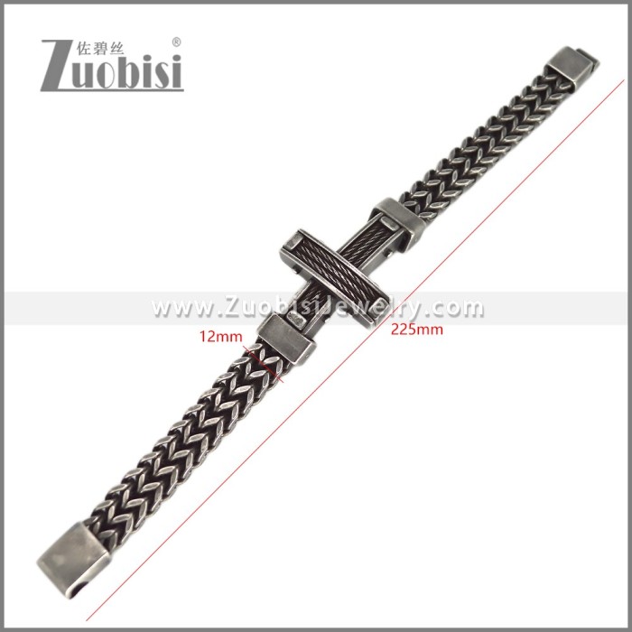 Stainless Steel Bracelets b010734A