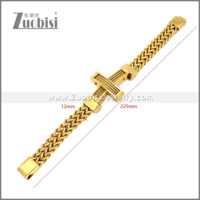 Stainless Steel Bracelets b010734G