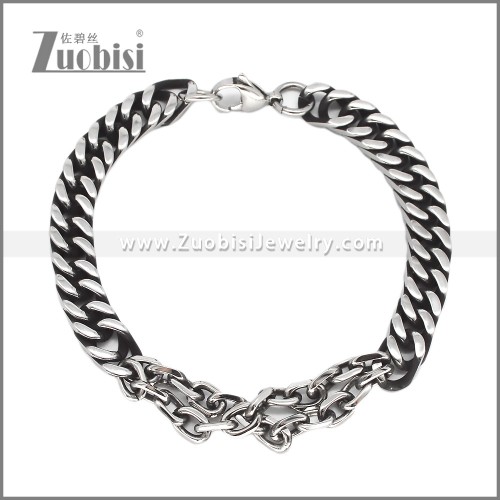 Link Chain Bracelet Stainless Steel b010763