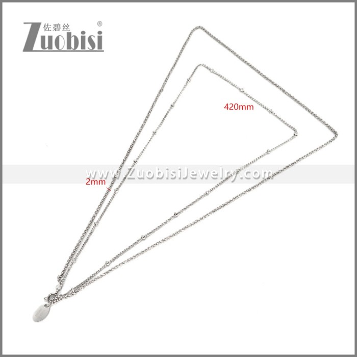 Stainless Steel Necklace n003534