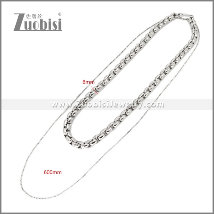 Stainless Steel Necklace n003533