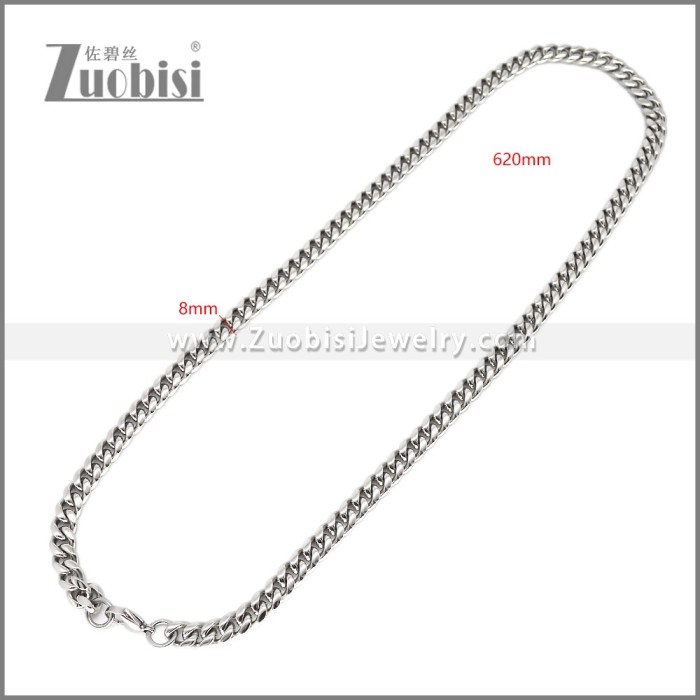 Stainless Steel Necklace n003522S2