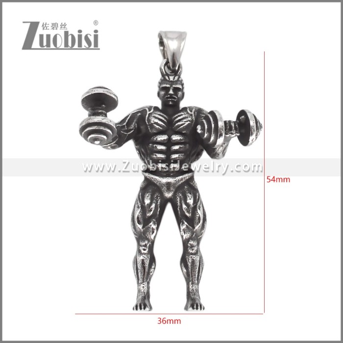 Stainless Steel Pendant p012533
