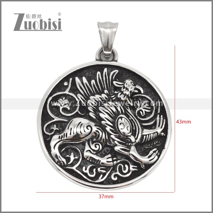 Stainless Steel Pendant p012556