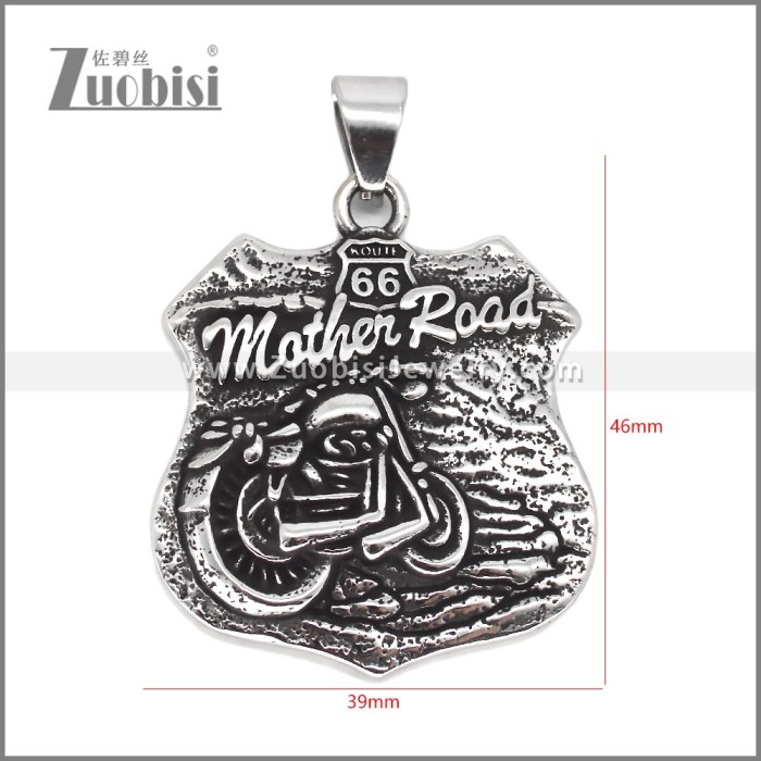 Stainless Steel Pendant p012575