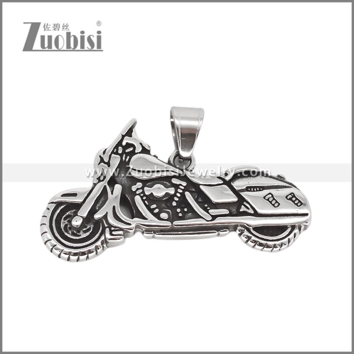 Stainless Steel Motorcycle Pendant p012565