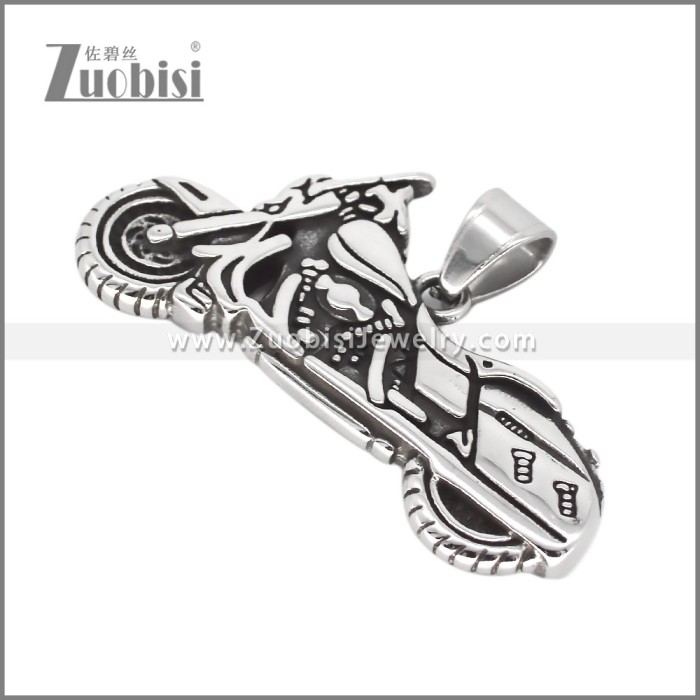 Stainless Steel Motorcycle Pendant p012565