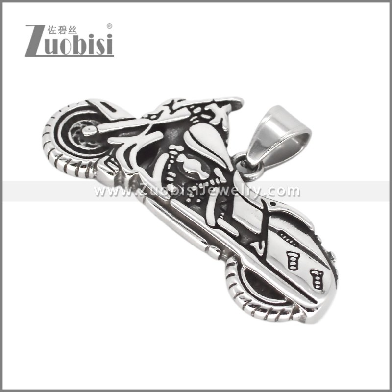 Stainless Steel Motorcycle Pendant p012565