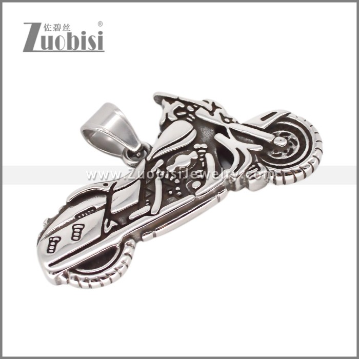 Stainless Steel Motorcycle Pendant p012565