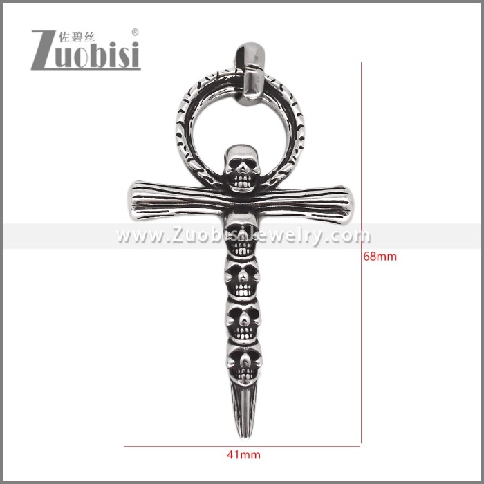 Stainless Steel Pendant p012580