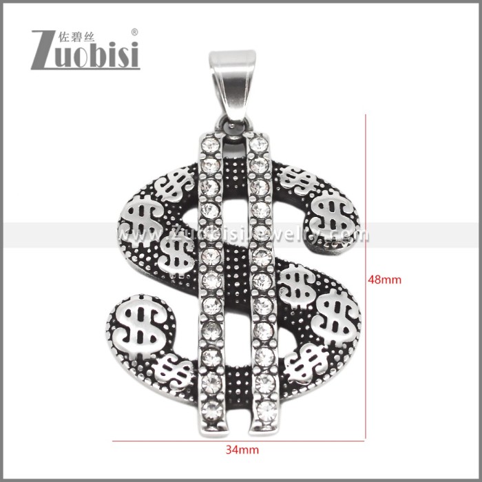 Stainless Steel Pendant p012586S