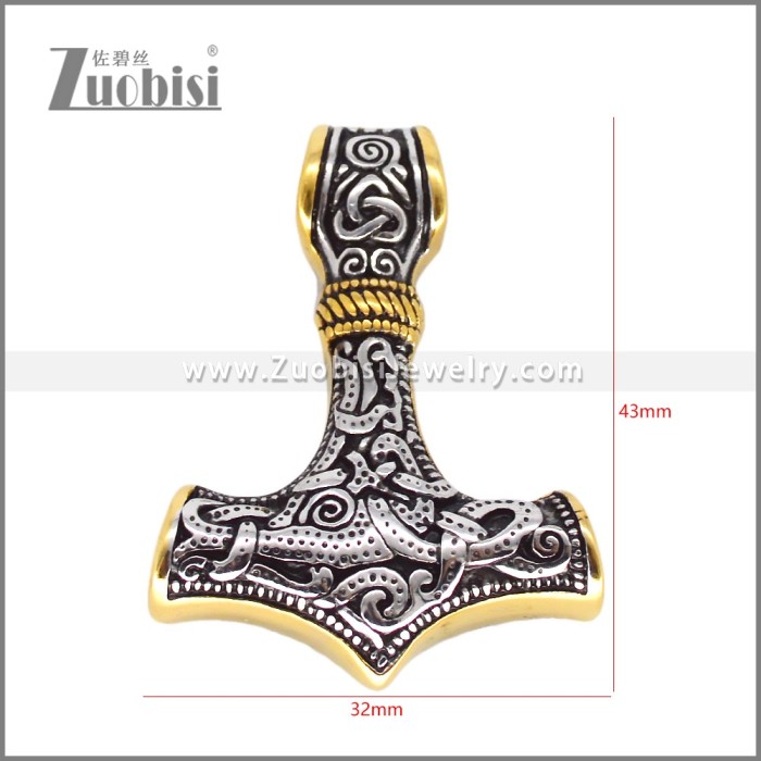Stainless Steel Pendant p012597SG