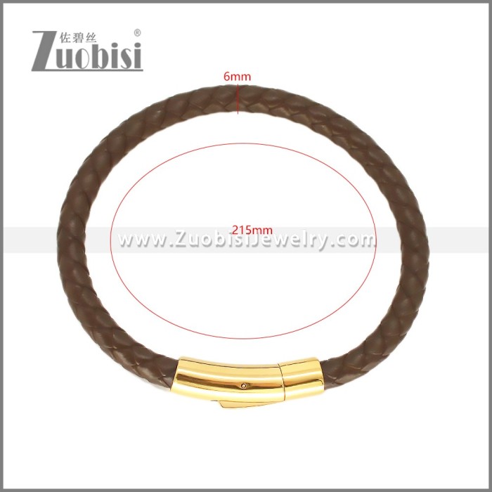 Leather Bracelets b010777A1