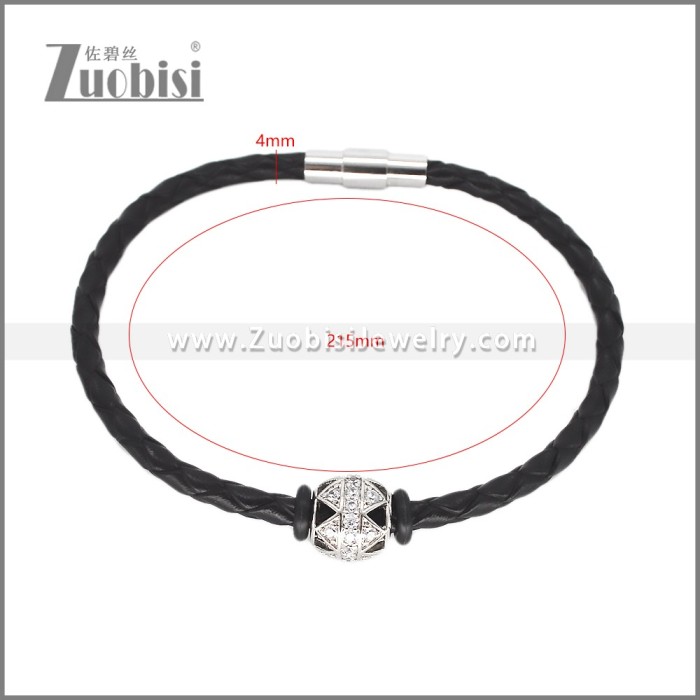 Leather Bracelets b010766H2
