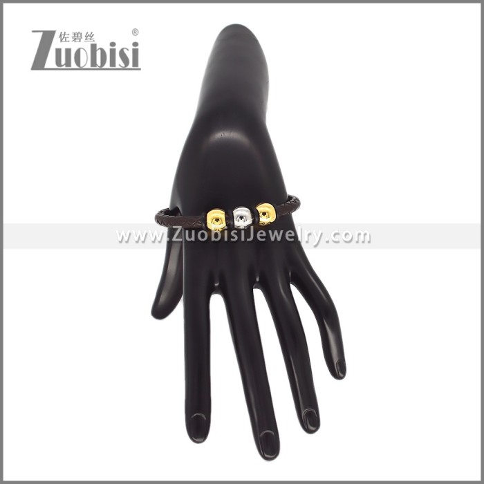 Leather Bracelets b010781H