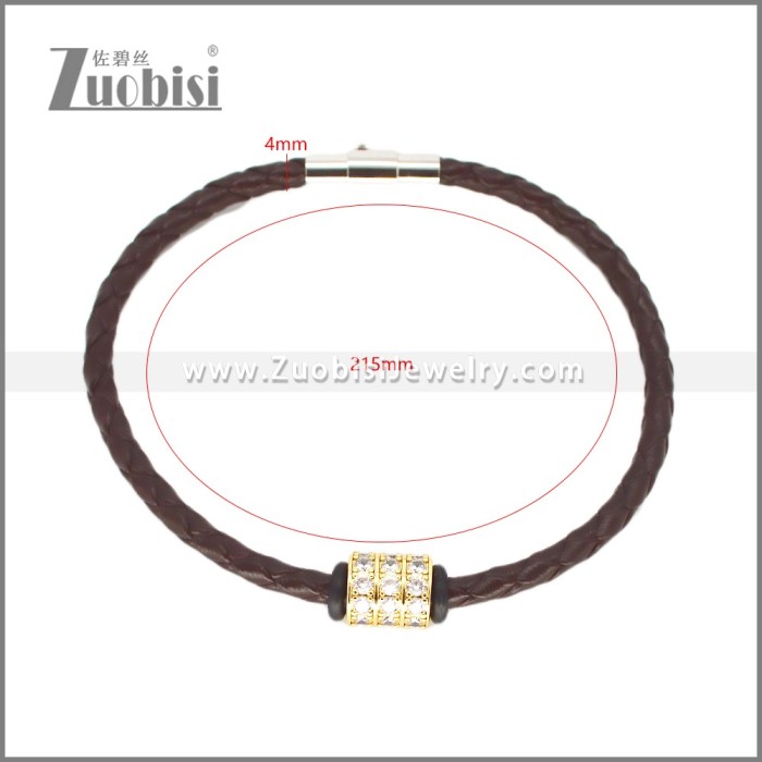 Leather Bracelets b010771A1