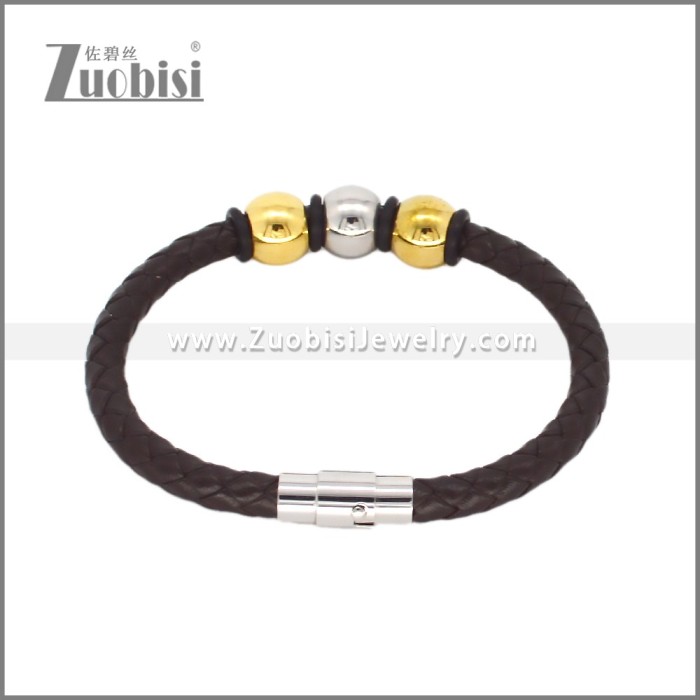 Leather Bracelets b010781H