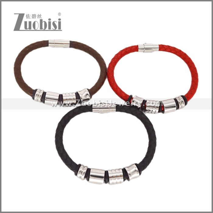 Leather Bracelets b010779A